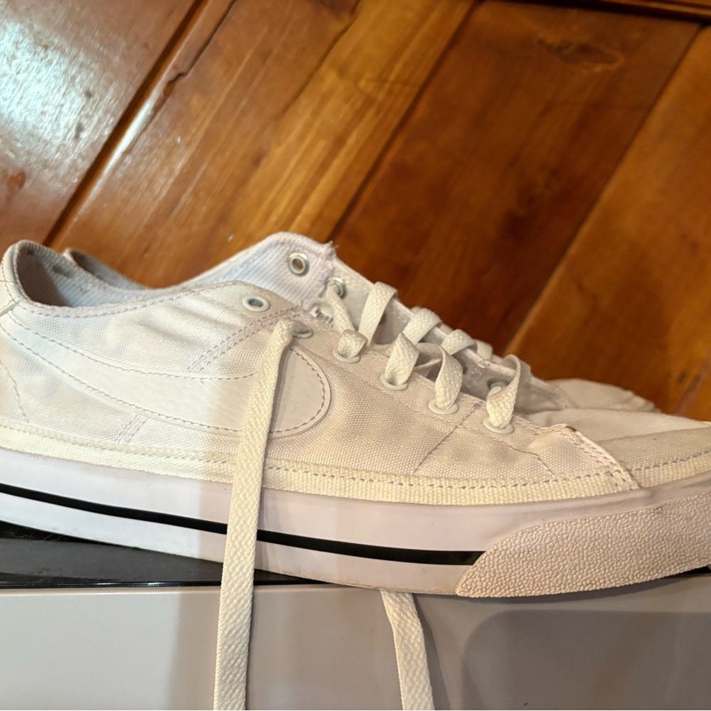 Nike White Canvas Men's Sneakers